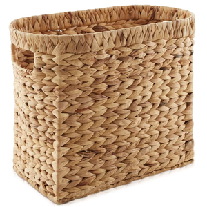 Cesta Decorativa de Jacinto de Agua, Moderna, Hecha a Mano, Ligera, Duradera, Ecológica, para Utensilios de Cocina, Venta al Por Mayor - Product Image 1