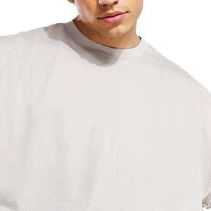 ชุดเสื้อยืดและกางเกงขาสั้นลำลองทรงโอเวอร์ไซส์สำหรับผู้ชาย ผ้าฝ้าย 100% คุณภาพสูง ชุดกีฬาฤดูร้อนสำหรับวิ่งหรือออกกำลังกาย ประกอบด้วยเสื้อยืดและกางเกงขาสั้น - Product Image 2