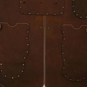 ผ้ากันเปื้อนสั่งทำพิเศษ ผ้ากันเปื้อนหนังแท้คุณภาพสูง แฟชั่นทันสมัย ผ้ากันเปื้อนเชฟหนัง พร้อมโลโก้ - Product Image 4