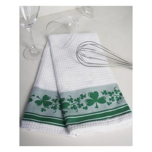 New Trendy Arrivals Checked Black & White Chess <b>Pattern</b> Embroidered Absorbent Reusable Kitchen <b>Towels</b> from Indian Manufacturers - Product Image 2