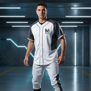 Custom Logo <b>Baseball</b> Jersey Sublimation Print Team Uniform <b>Set</b> High Quality Durable Fabric Personalized Sports Apparel Bulk - Product Image 6