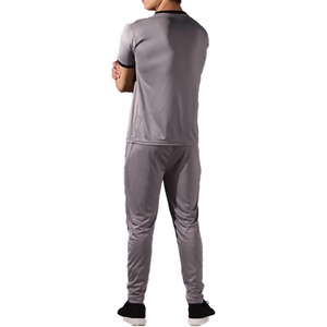 Manufacturer Custom Printed Skinny <b>Hooded</b> Sweatsuits Streetwear Drawstring Closure Men Tracksuits Sweatpants Hoodie - Product Image 3