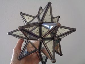 Customised Antiqued Silver Moravian Star High Quality Modern <b>Interior</b> Design Wedding Christmas Centrepiece Art for Thanksgiving - Product Image 6