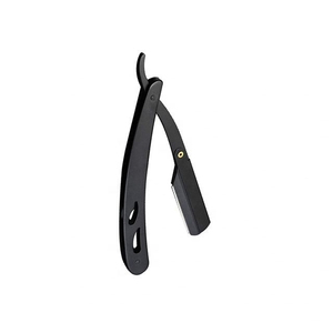 Professional <b>Single</b> <b>Blade</b> Safety <b>Razor</b> Stainless Steel <b>Blade</b> Plastic Handle Reusable Personal Grooming Tool Salon Supply barber - Product Image 1