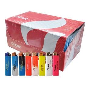 Briquet à gaz Cricket en plastique de qualité supérieure / Briquet Cricket jetable avec logo personnalisé / Briquets Cricket rechargeables à vendre - Product Image 1
