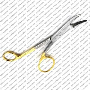 Pinzas Porta Agujas Gillies Sheehan de Alta Calidad TC 16cm, Instrumentos Quirúrgicos Dentales, Tijeras de Sutura Manuales de Acero Inoxidable CE - Product Image 4