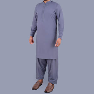 Traje Shalwar Kameez de Secado Rápido de Alta Calidad Hecho a Medida 2026 para Hombre, Traje Paquistaní Afgano en Blanco para Fiesta y Boda, Dos Bandhgala - Product Image 3