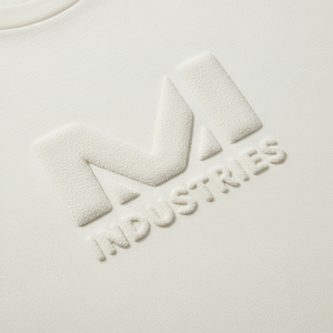 เสื้อยืดพิมพ์ลายพัฟฟ์แบบกำหนดเองสำหรับผู้ชาย โลโก้ 3 มิติ ปั๊มนูน พิมพ์ลายสกรีนตามสั่ง ผ้าฝ้าย 100% เนื้อหนา เสื้อยืดสตรีทแวร์ - Product Image 5