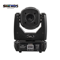 SHEHDS 80W Projecteur Gobo de Scène à Tête Mobile LED avec Prisme à 3 Faces pour spectacles de théâtre, de magie, bars, clubs, mariages