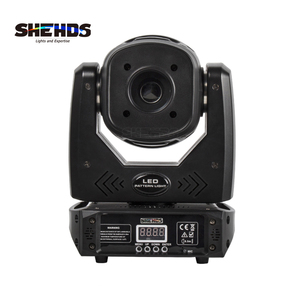 SHEHDS 80W Stage Gobo <b>Light</b> 3 Face Prism <b>LED</b> Moving Head <b>Light</b> for dramas magic show <b>bar</b> club wedding - Product Image 6
