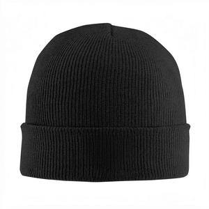 Bonnets unisexes à designs unis, haute visibilité, fort potentiel de conversion, logo personnalisé, bonnets simples, bonnets OEM ODM - Product Image 3