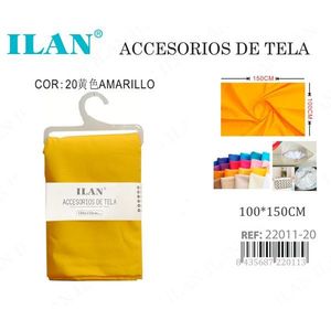 Tela Liscia ILAN 100x150 Cm Gialla, Accessori in Tessuto - Product Image 3