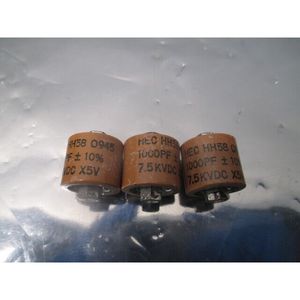 3 HEC HH58 0945 ตัวเก็บประจุเซรามิก 1000PF +/-10% - อุปกรณ์และชิ้นส่วนเซมิคอนดักเตอร์ระดับโลกที่เชื่อถือได้ - Product Image 2