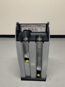 Dispensador de sobres para restaurante de acero inoxidable cepillado con sistema de doble orificio, sin necesidad de energía, precio rentable - Product Image 2