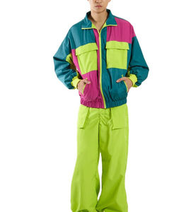 Survêtement en nylon respirant pour hommes, fabriqué sur mesure, avec broderie réfléchissante, coupe-vent, veste de survêtement d'hiver - Product Image 6