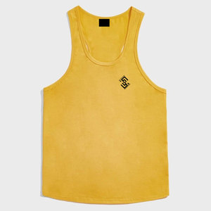 Camiseta sin Mangas de Punto Casual para Hombre, Fabricada en Pakistán, Ecológica, Transpirable, de Alta Calidad, para Gimnasio y Entrenamiento - Product Image 1
