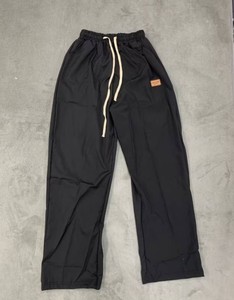 Pantalon décontracté pour homme, coupe droite, 100% coton, léger, taille mi-haute, respirant, design personnalisé - Product Image 6