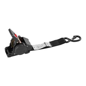 Kit Cinghie Fisse per Rimorchio con Ganci a S e Bloccaruote, Carico di Lavoro 745 kg, Alta Resistenza alla Rottura - Product Image 1