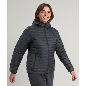 แฟชั่นสตรีทแวร์ผู้หญิงปี 2026 เสื้อแจ็คเก็ตพัฟเฟอร์แบบมีฮู้ดกันลมทรงโอเวอร์ไซส์บุใยคุณภาพสูงสั่งทำได้ ไซส์พลัสสำหรับทุกเพศ - Product Image 4