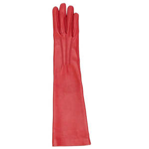 Guantes de cuero de vaca para mujer, guantes térmicos cálidos con forro térmico para invierno, guantes elegantes para conducir al aire libre con pantalla táctil, ajuste delgado, a la moda para mujer - Product Image 5