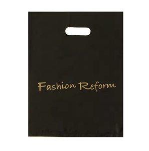 Sac en plastique découpé à l'emporte-pièce pour sérigraphie, sac de supermarché, sac de courses personnalisé en PE de haute qualité (HDPE/LDPE) - Product Image 4