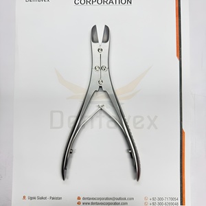Dentavex Manual Ruskin <b>Bone</b> Splitting Forceps Stainless Steel Orthopedic Dental Double Action MOL Certified <b>Surgical</b> <b>Instruments</b> - Product Image 1