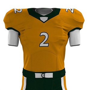 カスタムメイドのアメリカンフットボールジャージとパンツ（プロチーム用）カスタムプリント入りアメリカンフットボールユニフォーム - Product Image 4