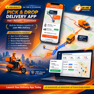 Desarrollo de Aplicaciones de Alta Calidad para Recogida y Entrega a Domicilio con Diseño Personalizado y Soluciones Escalables en Tiempo Real - Product Image 3