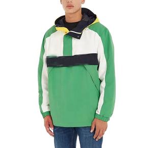 เสื้อแจ็คเก็ตกันลมกันน้ำคุณภาพสูง OEM สำหรับผู้ชายไซส์ใหญ่ สไตล์ไฮสตรีท  รับผลิตตามสีและดีไซน์ที่กำหนด ขายส่ง - Product Image 1