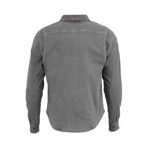 Unique Design Men Denim Shirt Long Sleeve Vintage Washed Look Modern Casual Style Soft Cotton Comfortable To Wear Top-Notch Oem - Product Image 4