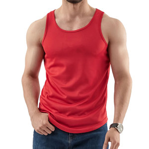 Camiseta sin Mangas Personalizada, Informal, Transpirable, de Secado Rápido, 100% Algodón, para Hombre, Ropa Deportiva de Gimnasio, Alta Calidad, Ecológica - Product Image 1