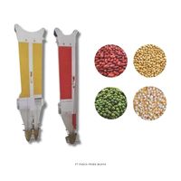 Semoir manuel de haute qualité, portable, à double barillet, pour semis de maïs, soja, arachides, avec fonction fertilisation, facile à utiliser
