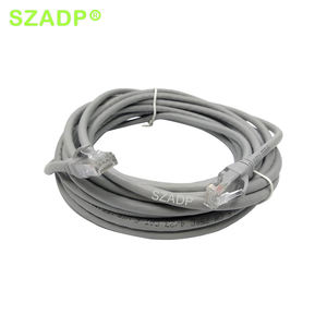 <span class=keywords><strong>Cable</strong></span> de Conexión <span class=keywords><strong>Plano</strong></span>/Redondo Cat6/Cat6a de Alta Calidad, <span class=keywords><strong>Cable</strong></span> de Puente Blindado <span class=keywords><strong>Ethernet</strong></span> de Cobre Sólido/CCA con Conector RJ45 - Product Image 3
