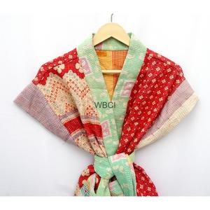 Chaqueta Cruzada Reversible de Algodón 100% para Mujer, con Cuello en V y Cinturón, Estilo Casual para Primavera - Product Image 3