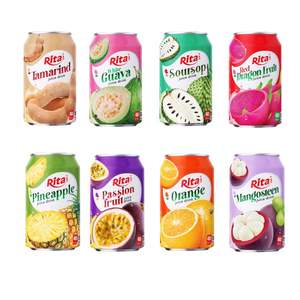 Jus de tamarin 330ml le plus vendu concentré de fruits et légumes meilleur prix 24 canettes de boisson Rita - Product Image 2