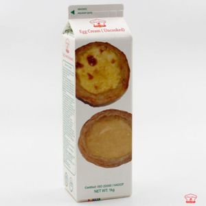 Crème aux œufs non cuits HALAL de haute qualité Prix spécial 1KG Crème non laitière pour boulangerie OEM Vente en gros - Product Image 2