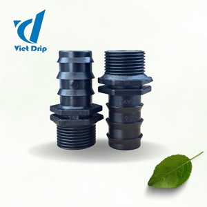 Conector de Agua para Jardín de Plástico Virgen Vietnamita con Rosca, 16mm x 21mm, Rosca Macho, Certificado ISO para Riego Agrícola Ecológico - Product Image 4
