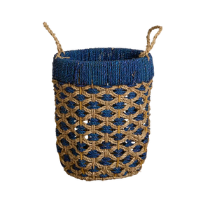 High Quality Bestselling Eco-Friendly Seagrass Handwoven <b>Basket</b> <b>Storage</b> Home Decoration Laundry <b>Basket</b> Hamper Multifunction Made - Product Image 2