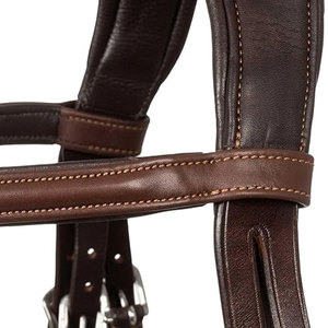 Brida para Caballo Ajustable de Cuero de Primera Calidad con Hebilla de Acero Inoxidable, Brida para Caballo Duradera y Personalizable - Product Image 5