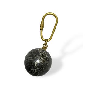 Porte-clés et mousqueton promotionnels en forme de globe pour usage personnel et automobile - Product Image 1