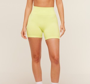 Pantalones Cortos de Ciclismo al por Mayor, Pantalones Cortos de Compresión de Punto con Costuras Contorneadas, Pantalones Cortos Deportivos para Mujer - Product Image 2