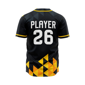 Maillots de baseball à séchage rapide OEM ODM Fabricant de vêtements de sport sur mesure pour les équipes jeunes, adultes et professionnelles - Product Image 6