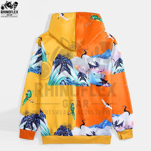 Sudaderas con sublimación de tres colores para hombre, ropa de moda, tallas grandes, nuevo diseño, sudaderas con sublimación. - Product Image 3