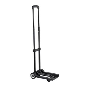 Carrello Pieghevole a 2 Ruote con Capacità di Carico di 50 kg, Carrello per Bagagli con Corda Elastica, Struttura Piattaforma Multiuso - Product Image 5