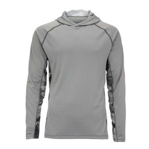Sudadera con Capucha de Manga Larga para Hombre, Camuflaje Gris, Secado Rápido, UPF 50, para Pesca, Deportes al Aire Libre - Product Image 1