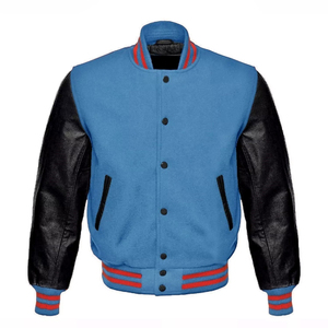 Printing Long Sleeve Men 100% Wool Baseball Letterman Varsity <b>Jackets</b> Men Chenille <b>Patches</b> Custom Logo Design <b>Jacket</b> - Product Image 3