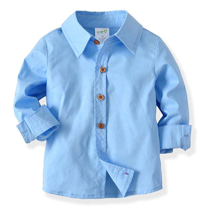 Ensembles de vêtements de style costume unisexe pour enfants, chemise, salopette, uniforme scolaire primaire, costume, robe, 100% polyester - Product Image 4