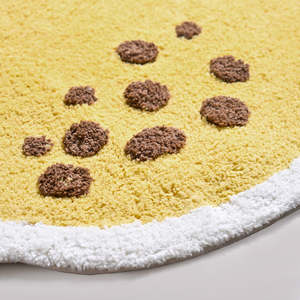 พรมปูพื้นลายมะนาวสีเหลืองเขียวสำหรับตกแต่งบ้านสไตล์โมเดิร์น - Product Image 3