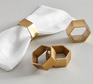 Luxury Table Metal Napkin <b>Ring</b> Designed For Refined Hospitality And Elegant Serving Displays - Product Image 2