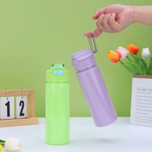 Stylish Slim Design Drinking Sports Water Bottles 3 in 1 Plastic <b>Cup</b> <b>Set</b> - Product Image 5